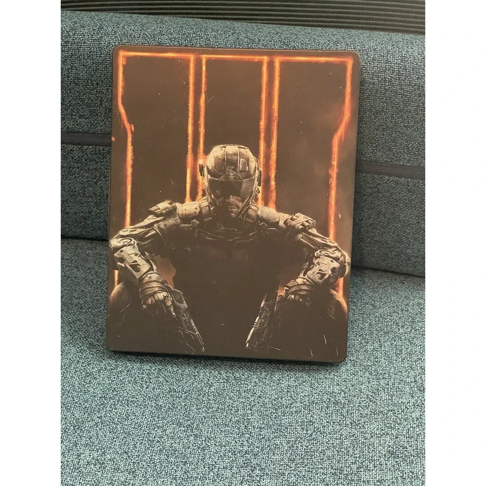 Vintage‎ Call Of Duty Black Ops 3 Open Metal Box For Xbox One